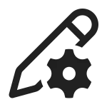 Pen Settings SVG Icon